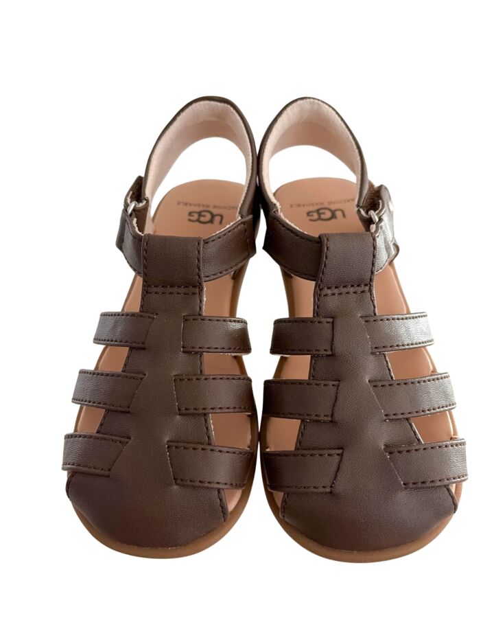 UGG BROWN SANDALS *NEW WITHOUT TAG *NWT SIZE TODDLER 11