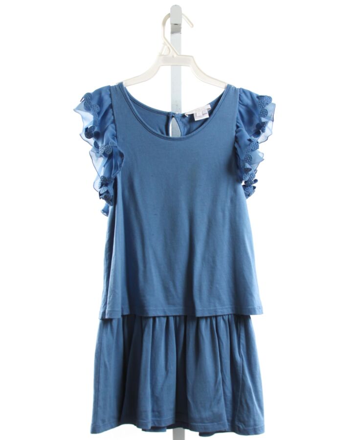 CHLOE  BLUE    KNIT DRESS