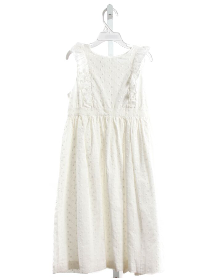 MARIE CHANTAL  OFF-WHITE EYELET   DRESS