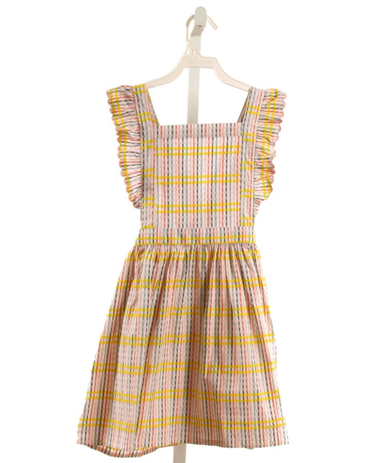 MARGHERITA  YELLOW  PLAID  DRESS