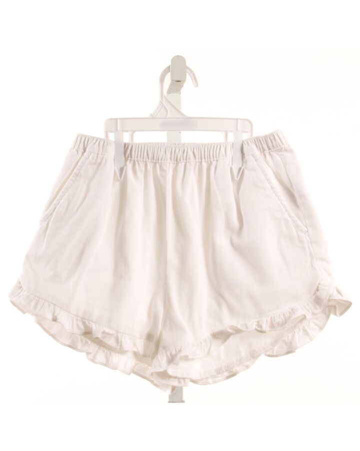 CREWCUTS  WHITE    SHORTS WITH RUFFLE