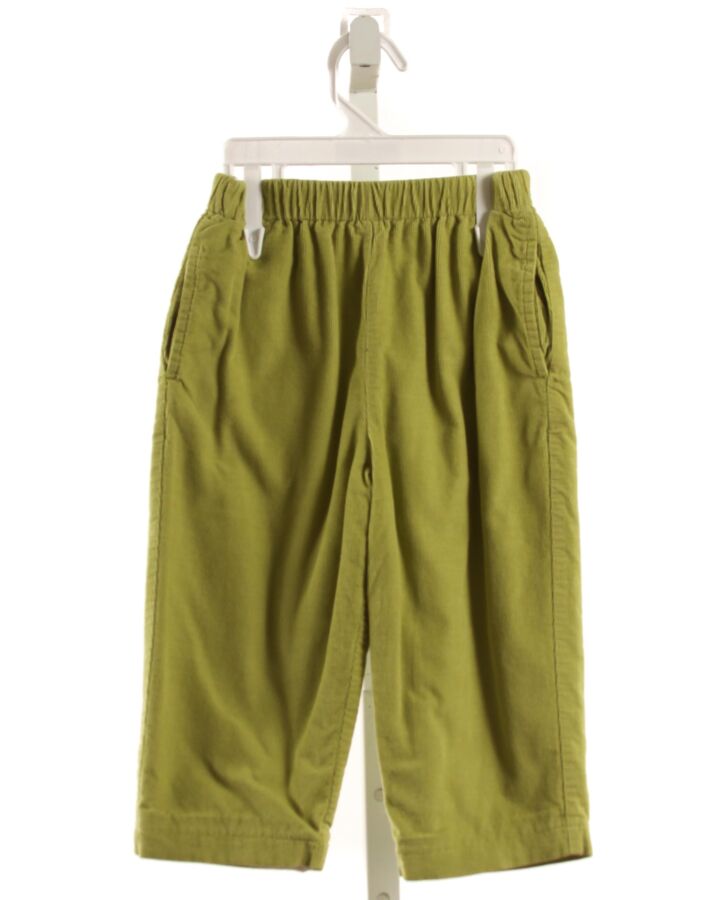 KATE & LIBBY  GREEN CORDUROY   PANTS