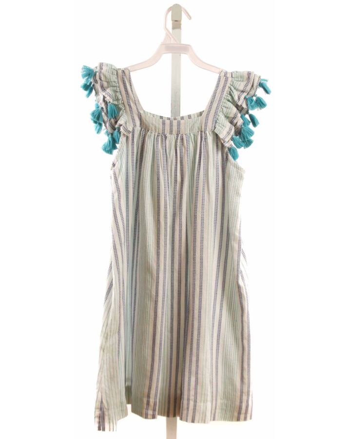 ROBERTA ROLLER RABBIT  BLUE  STRIPED  DRESS