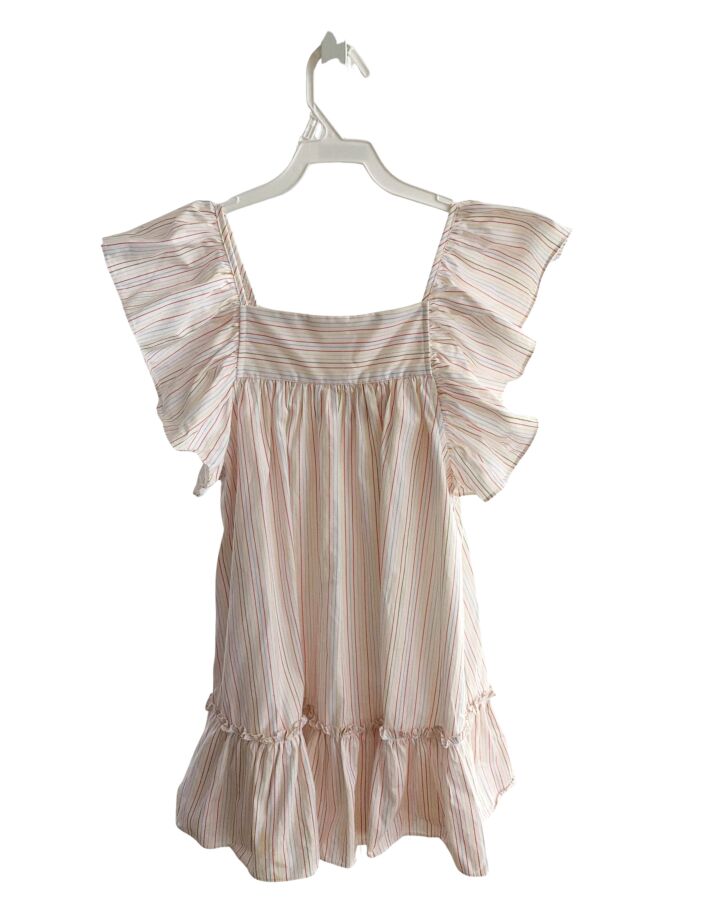 LITTLE LOUANNE  PINK  STRIPED  DRESS