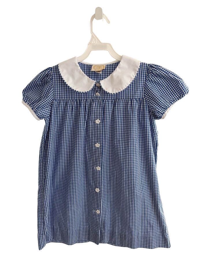 THE BEAUFORT BONNET COMPANY  BLUE  GINGHAM  DRESS