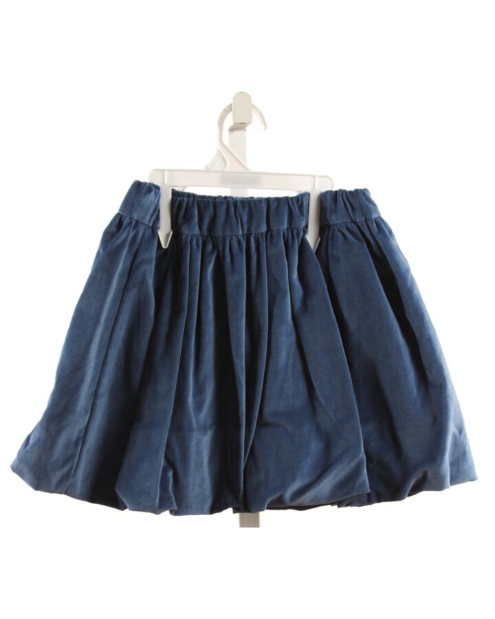 HANNAH KATE  BLUE VELVET   SKIRT