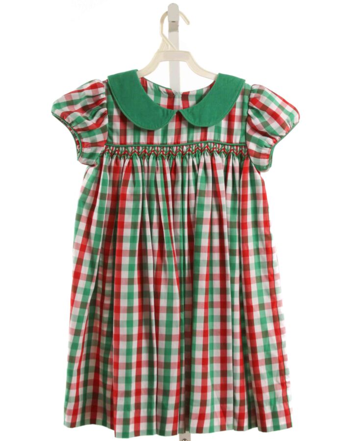 SHRIMP & GRITS  MULTI-COLOR  GINGHAM  DRESS