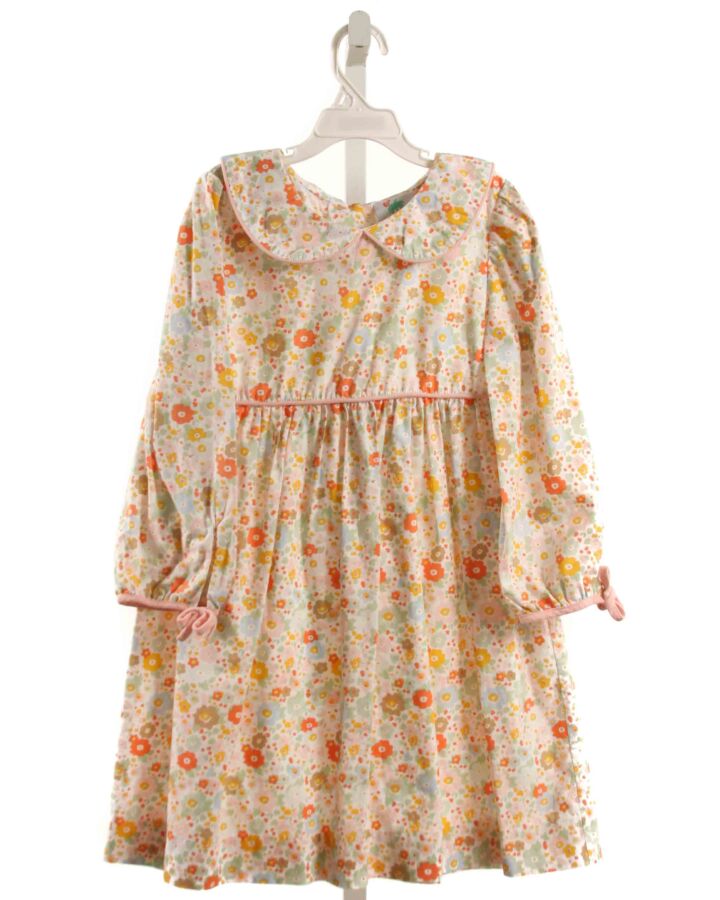 SHRIMP & GRITS  ORANGE  FLORAL  DRESS