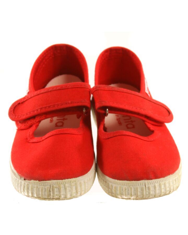 CIENTA RED MARY JANES *EU SIZE 27 *EUC SIZE TODDLER 9.5