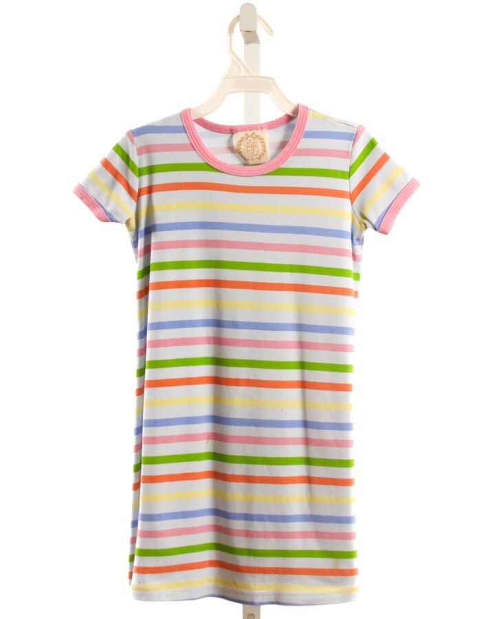 THE BEAUFORT BONNET COMPANY  MULTI-COLOR  STRIPED  KNIT DRESS