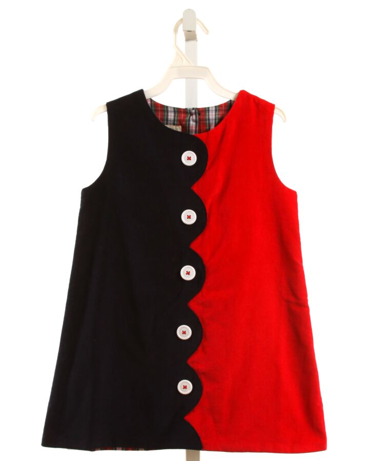 THE BEAUFORT BONNET COMPANY  RED CORDUROY   DRESS