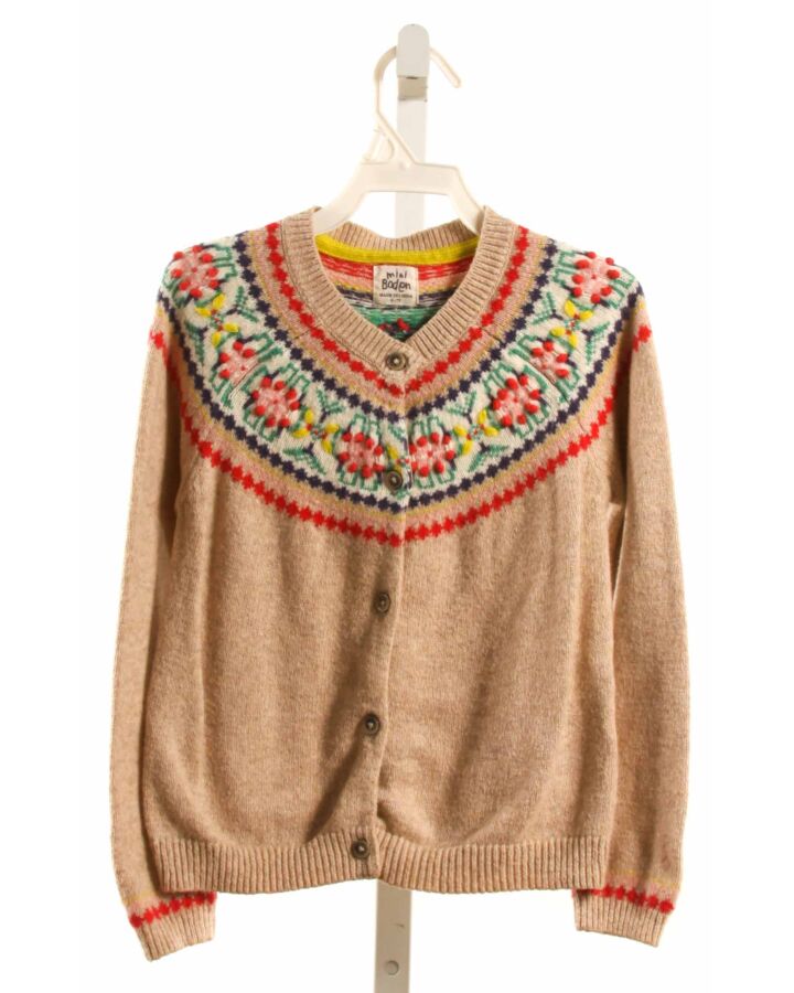 MINI BODEN  BROWN    CARDIGAN