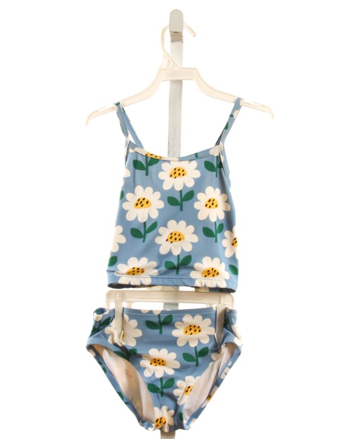HANNA ANDERSSON  BLUE  FLORAL  2-PIECE SWIMSUIT