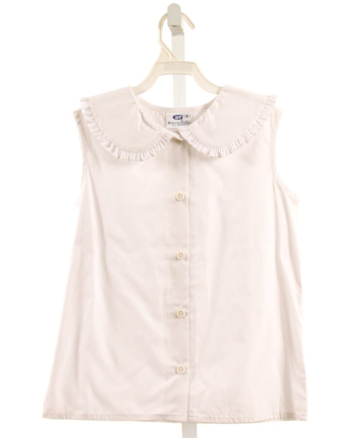 BEAUX ET BELLES  WHITE    SLEEVELESS SHIRT