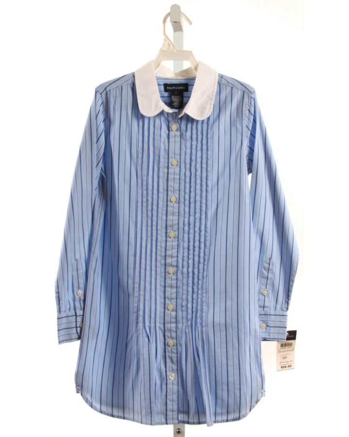 RALPH LAUREN  BLUE  STRIPED  DRESS