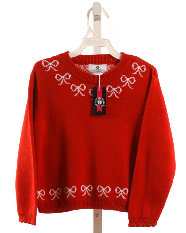 NANTUCKET KIDS  RED    SWEATER