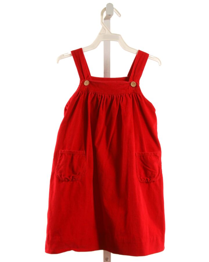 LITTLE ENGLISH  RED CORDUROY   DRESS