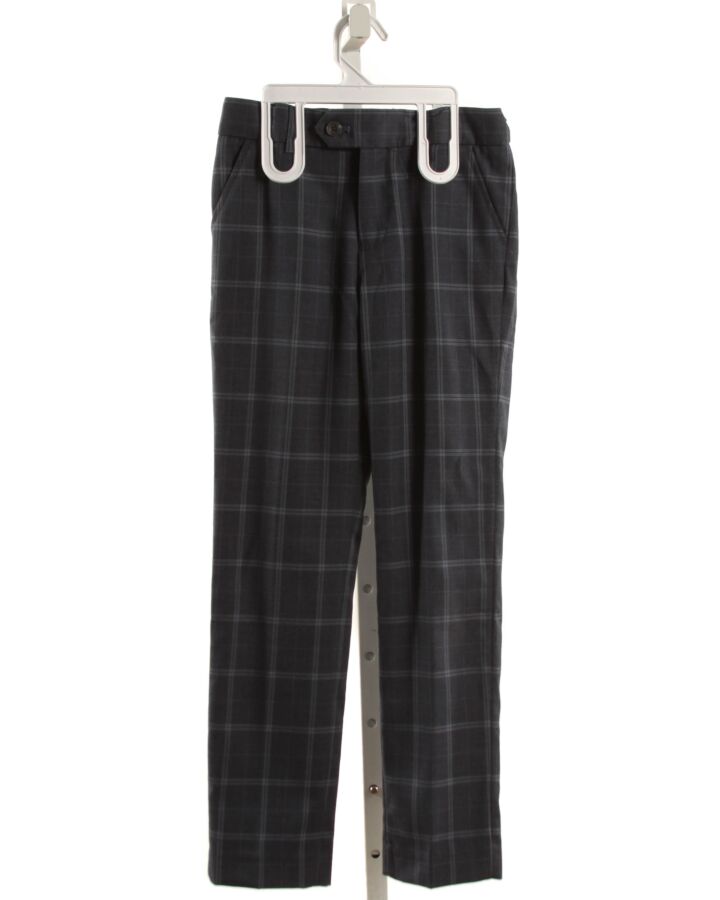 APPAMAN  NAVY  PLAID  PANTS