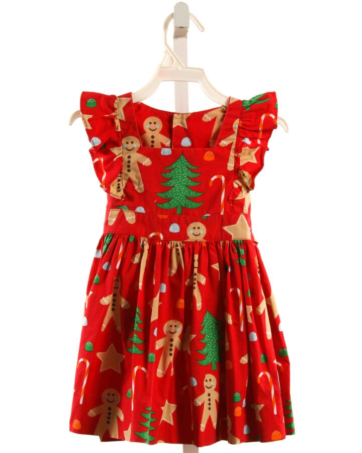 ELEANOR ROSE  RED  PRINT  DRESS