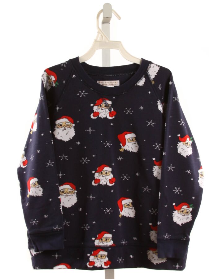THE BEAUFORT BONNET COMPANY  NAVY  PRINT  PULLOVER