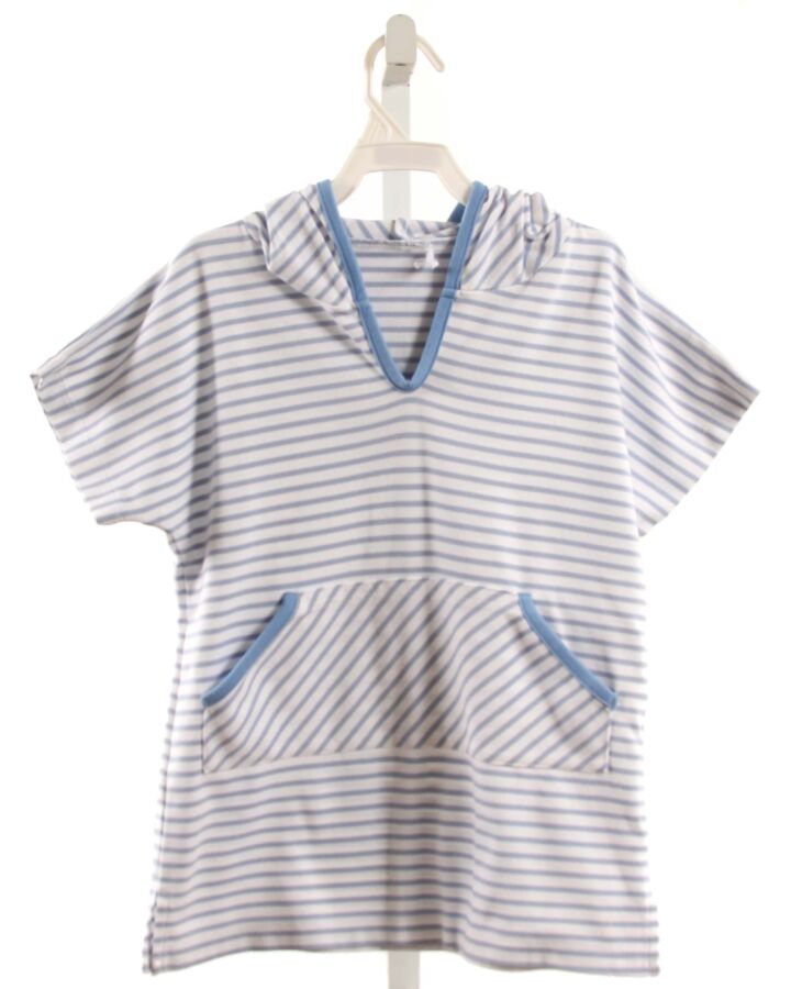 LITTLE ENGLISH  LT BLUE  STRIPED  COVER UP