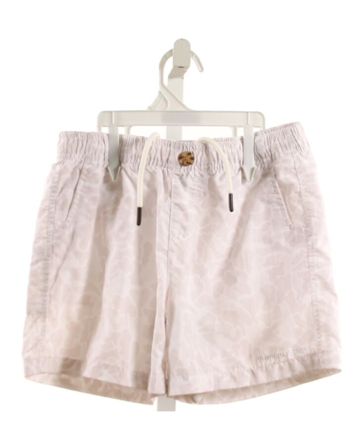 PROPERLY TIED  WHITE    SHORTS