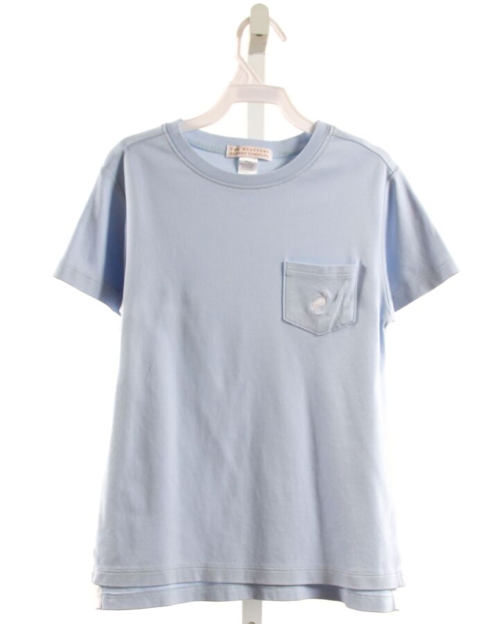 THE BEAUFORT BONNET COMPANY  LT BLUE    KNIT SS SHIRT