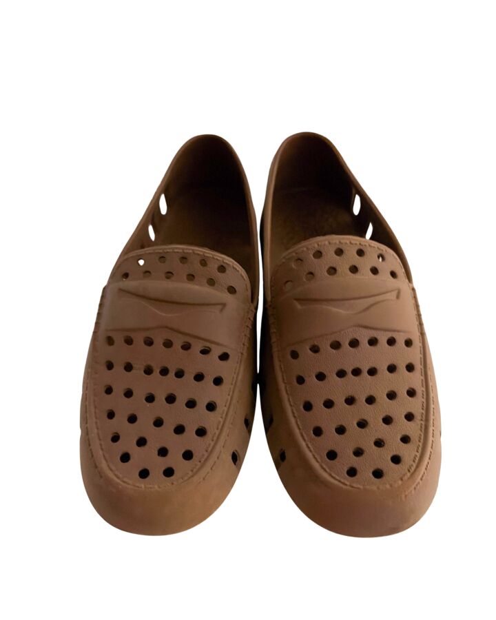 FLOAFERS BROWN SHOES  *EUC SIZE CHILD 1