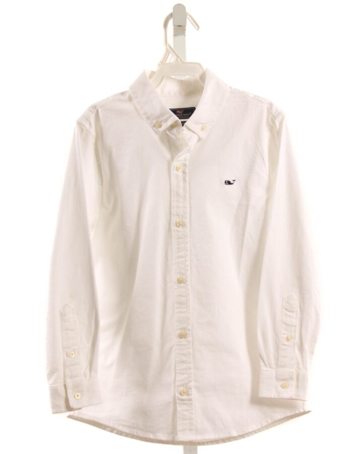 VINEYARD VINES  WHITE    DRESS SHIRT