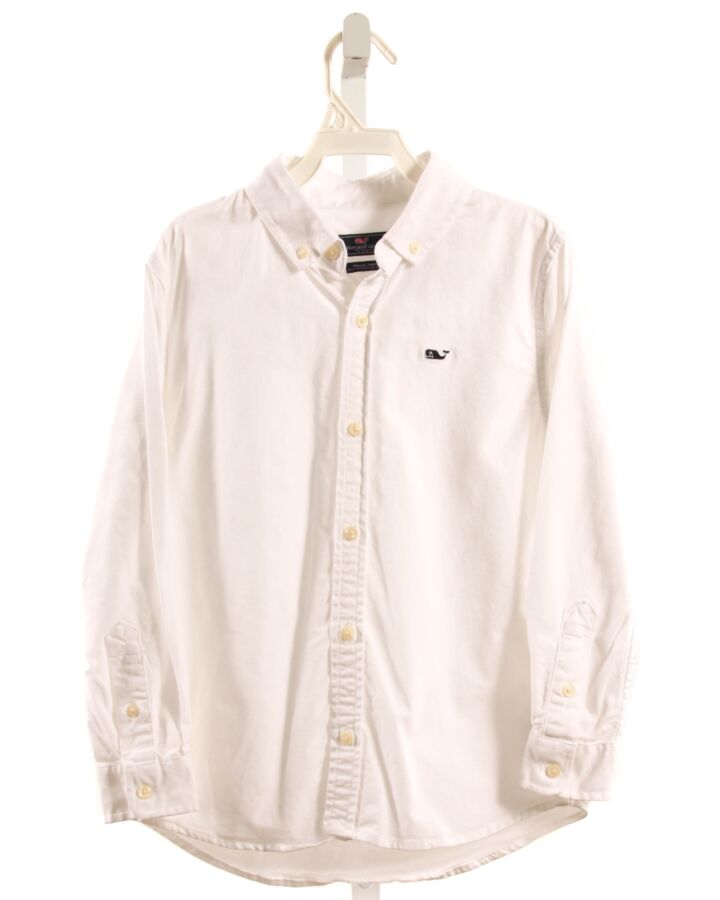 VINEYARD VINES  WHITE    DRESS SHIRT