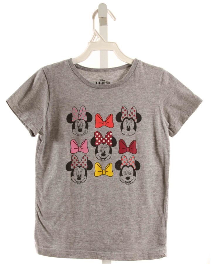 DISNEY  GRAY   PRINTED DESIGN T-SHIRT