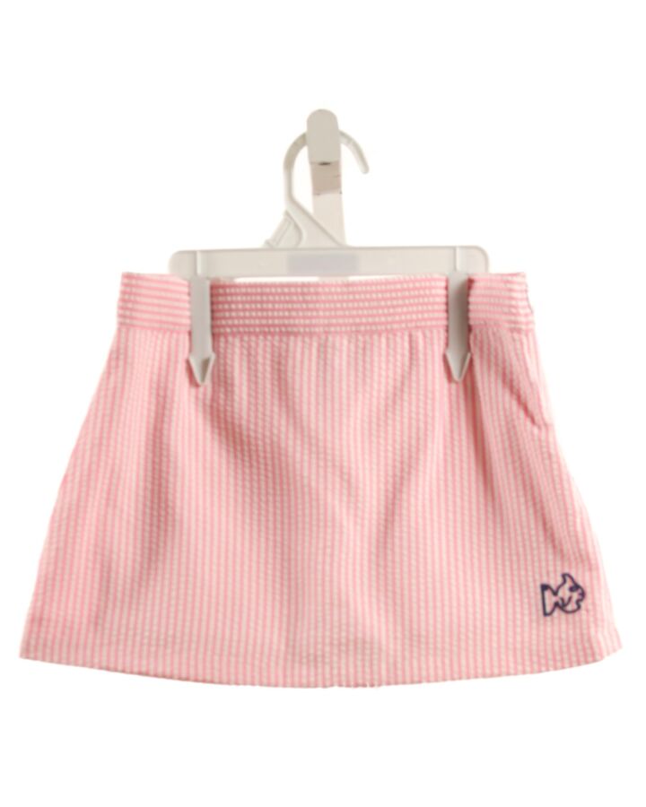 PRODOH  PINK SEERSUCKER STRIPED  SKORT