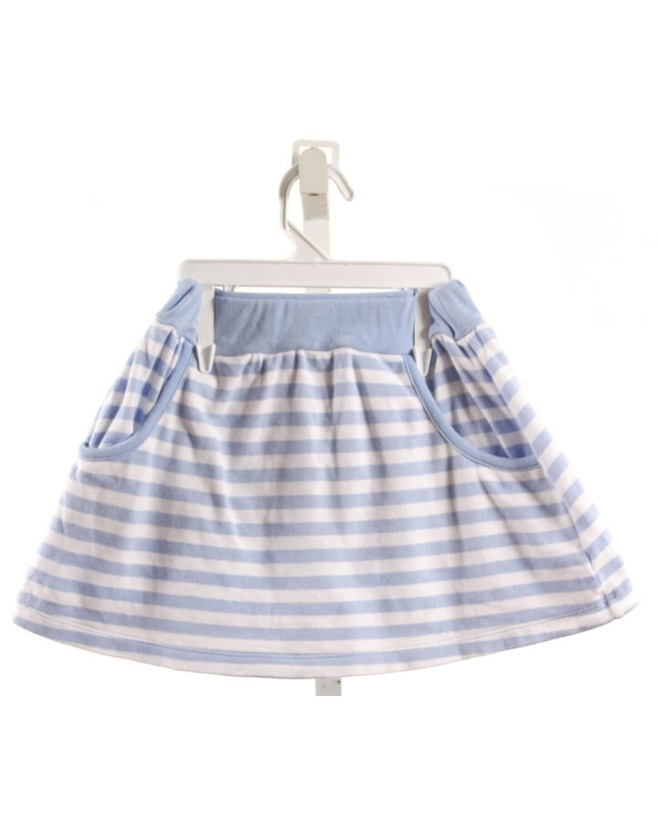 LUIGI  LT BLUE  STRIPED  SKORT