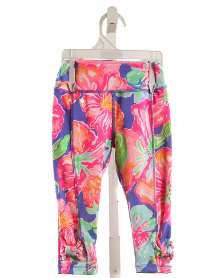 LILLY PULITZER  HOT PINK  FLORAL  PANTS