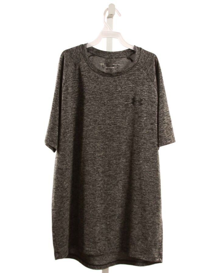 UNDER ARMOUR  GRAY    KNIT SS SHIRT