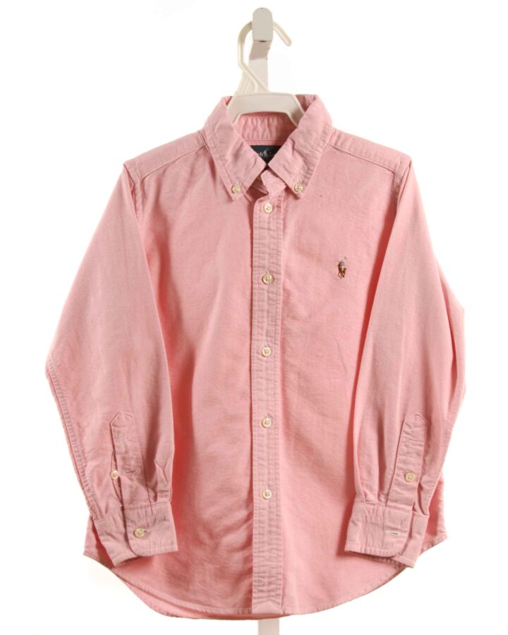 RALPH LAUREN  PINK    DRESS SHIRT