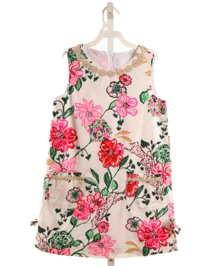 LILLY PULITZER  HOT PINK  FLORAL  DRESS