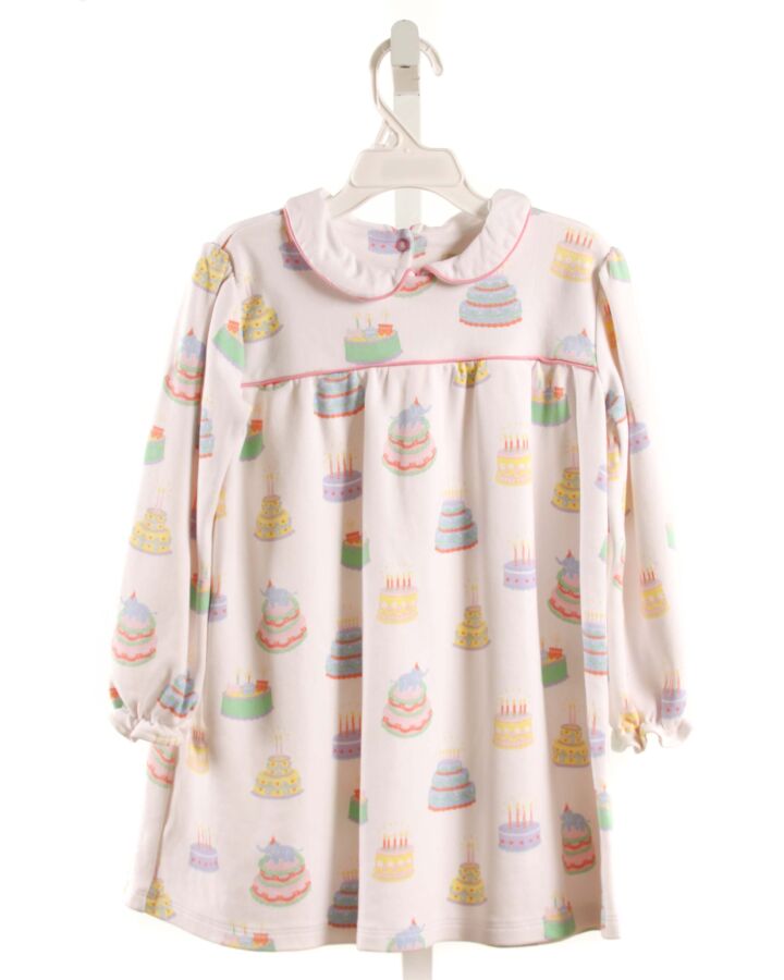 THE BEAUFORT BONNET COMPANY  WHITE  PRINT  KNIT DRESS