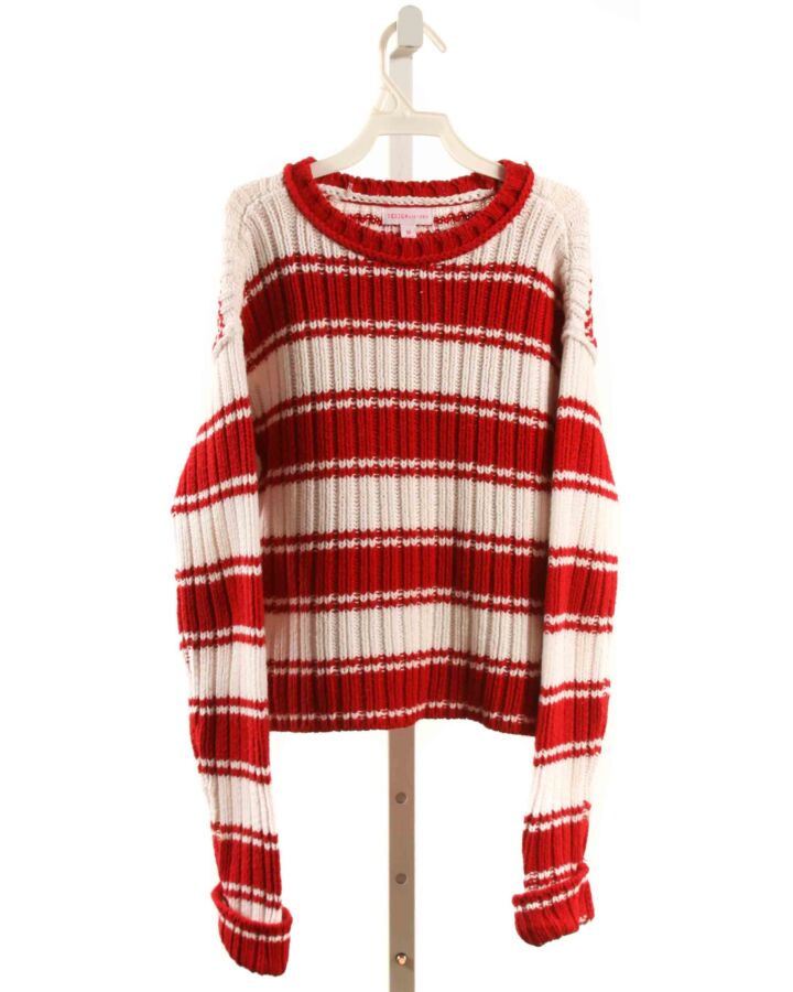 DESIGN HISTORY  RED  STRIPED  SWEATER