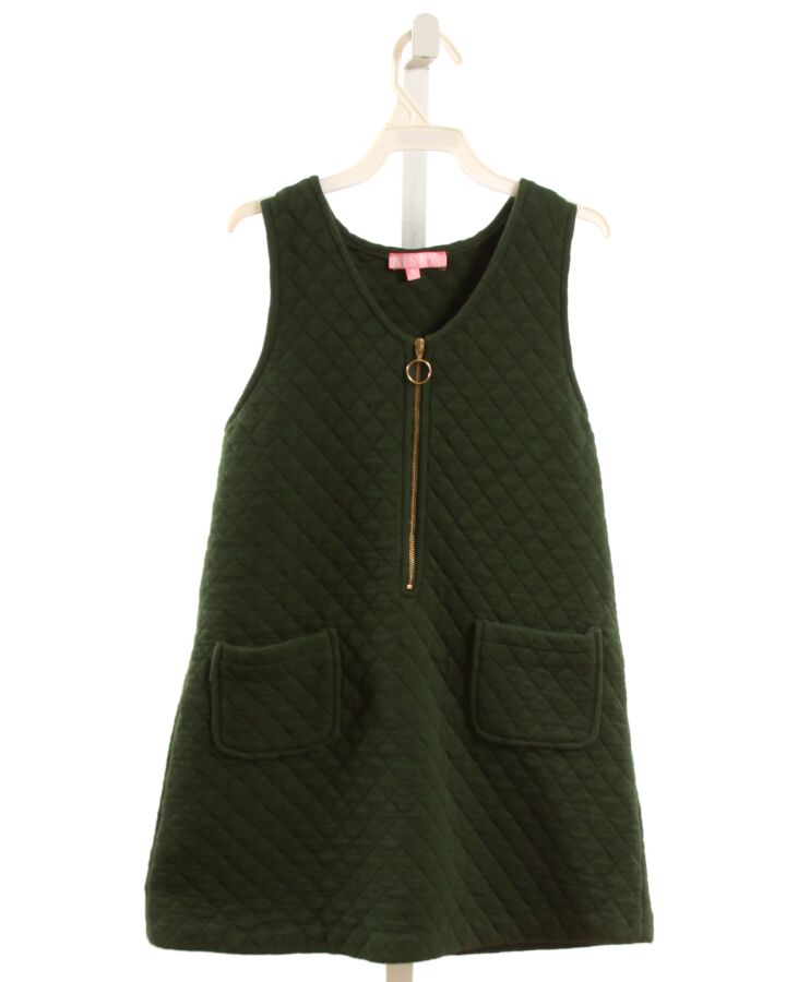 BISBY BY LITTLE ENGLISH  GREEN KNIT   DRESS