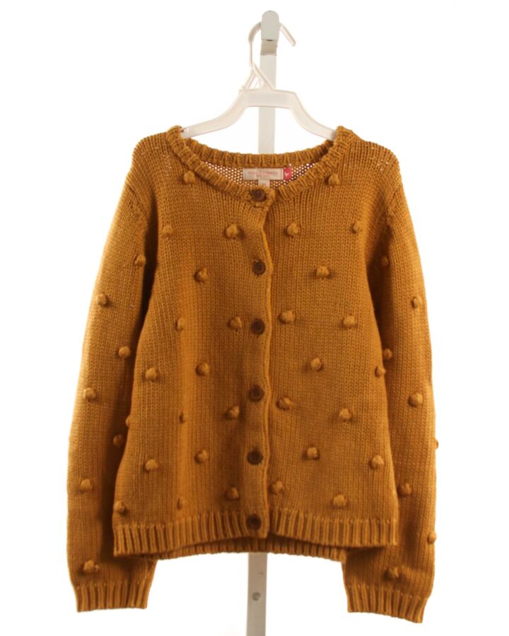 PINK CHICKEN  MUSTARD  SWISS DOT  CARDIGAN