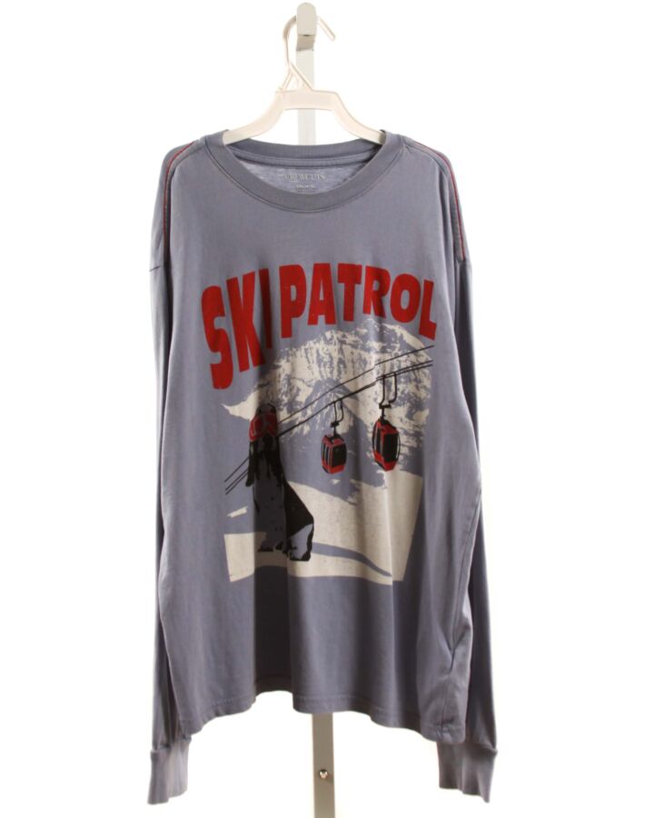 CREWCUTS  GRAY   PRINTED DESIGN T-SHIRT