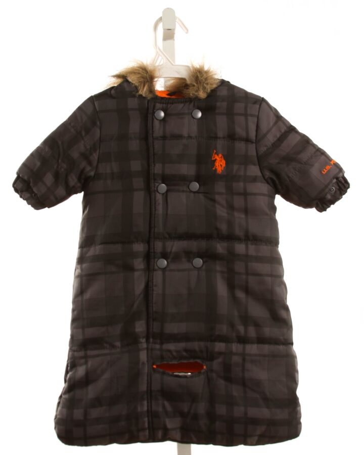 POLO BY RALPH LAUREN  BLACK  PLAID  OUTERWEAR