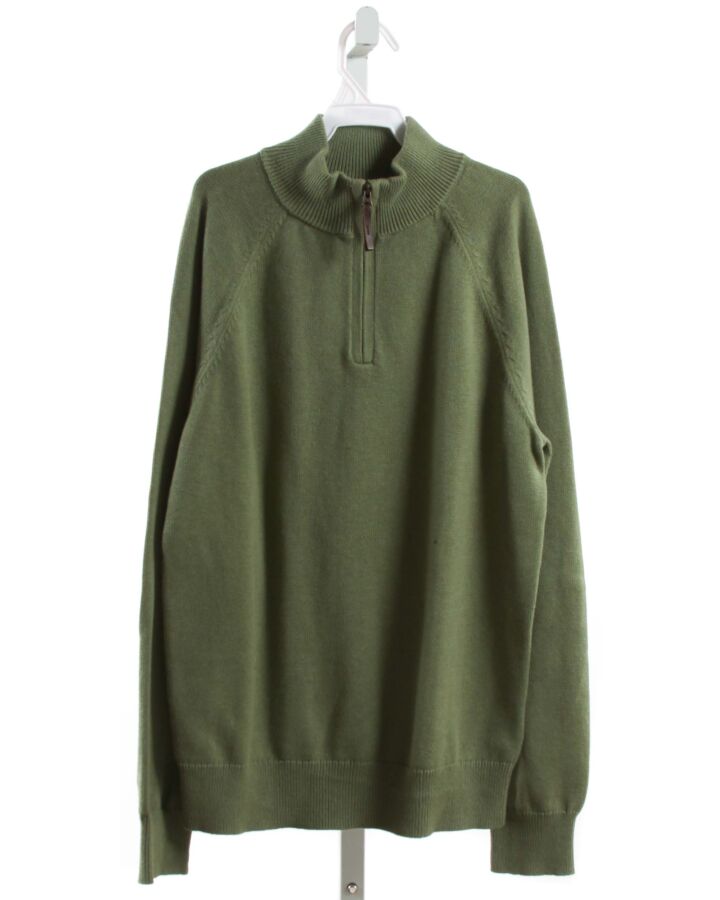 CREWCUTS  GREEN    PULLOVER