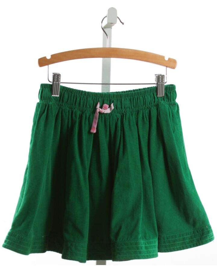 MINI BODEN  GREEN CORDUROY   SKIRT