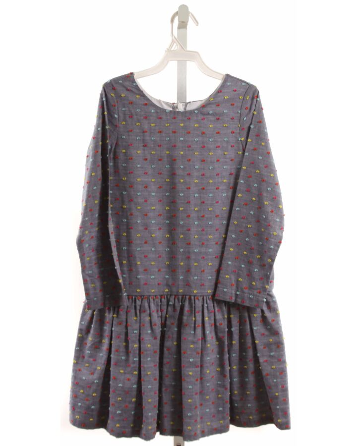 MARY & GRACE  CHAMBRAY  SWISS DOT  DRESS