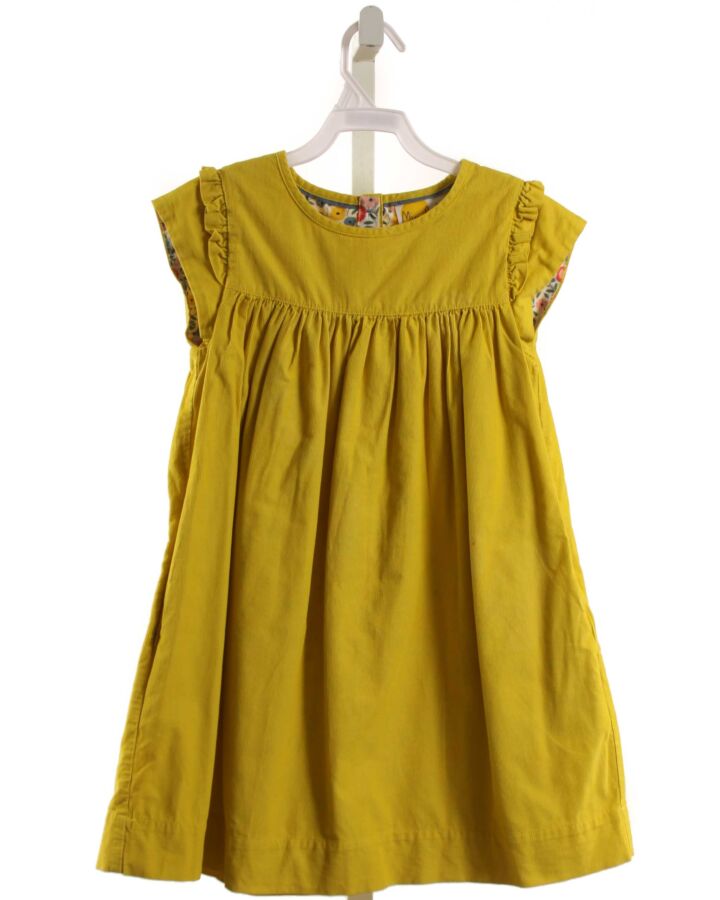 MINI BODEN  YELLOW CORDUROY   DRESS