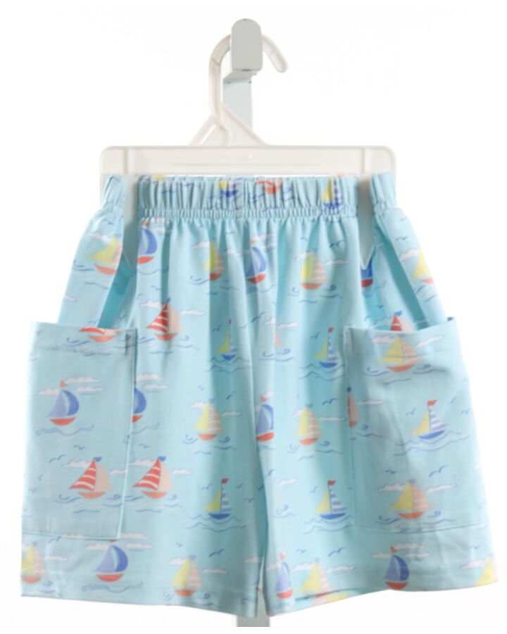 SERENDIPITY  LT BLUE  PRINT  SHORTS