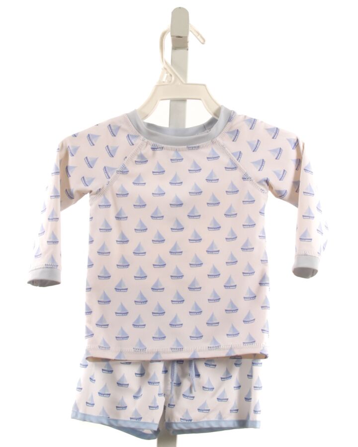 EDGEHILL COLLECTION  BLUE    SWIM SET