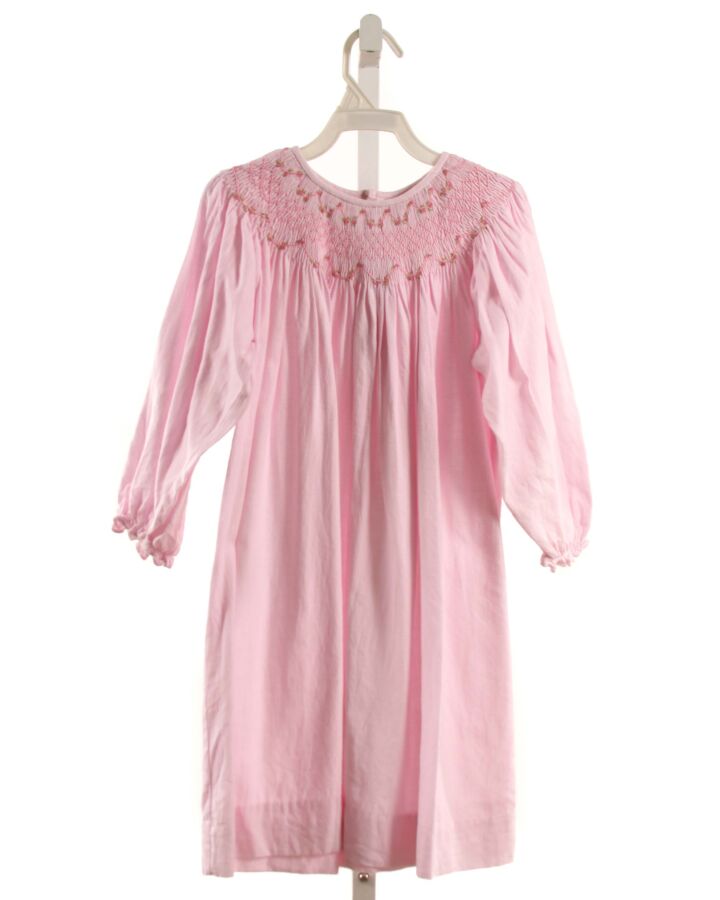 CARRIAGE BOUTIQUE  LT PINK   SMOCKED DRESS